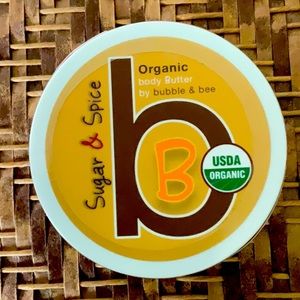 Organic Sugar & Spice Body Butter 4 Ounces - NWT